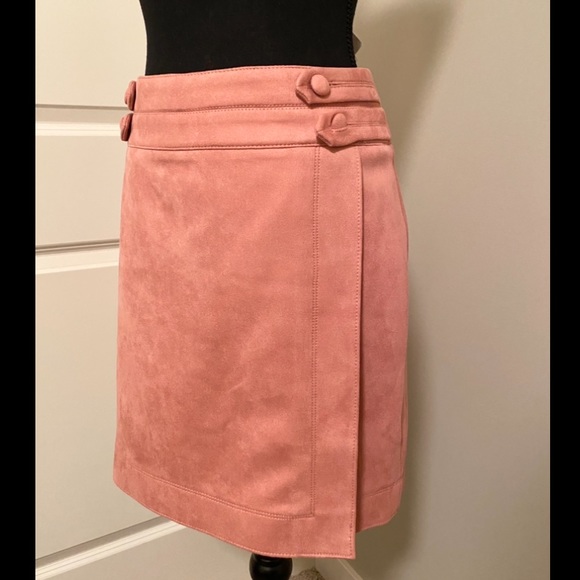 Brand new with tag - Pink faux suede moto jacket and skirt set - Picture 9 of 9